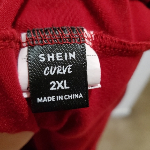 Shein Red Short Romper/Jumpsuit - Picture 5 of 9